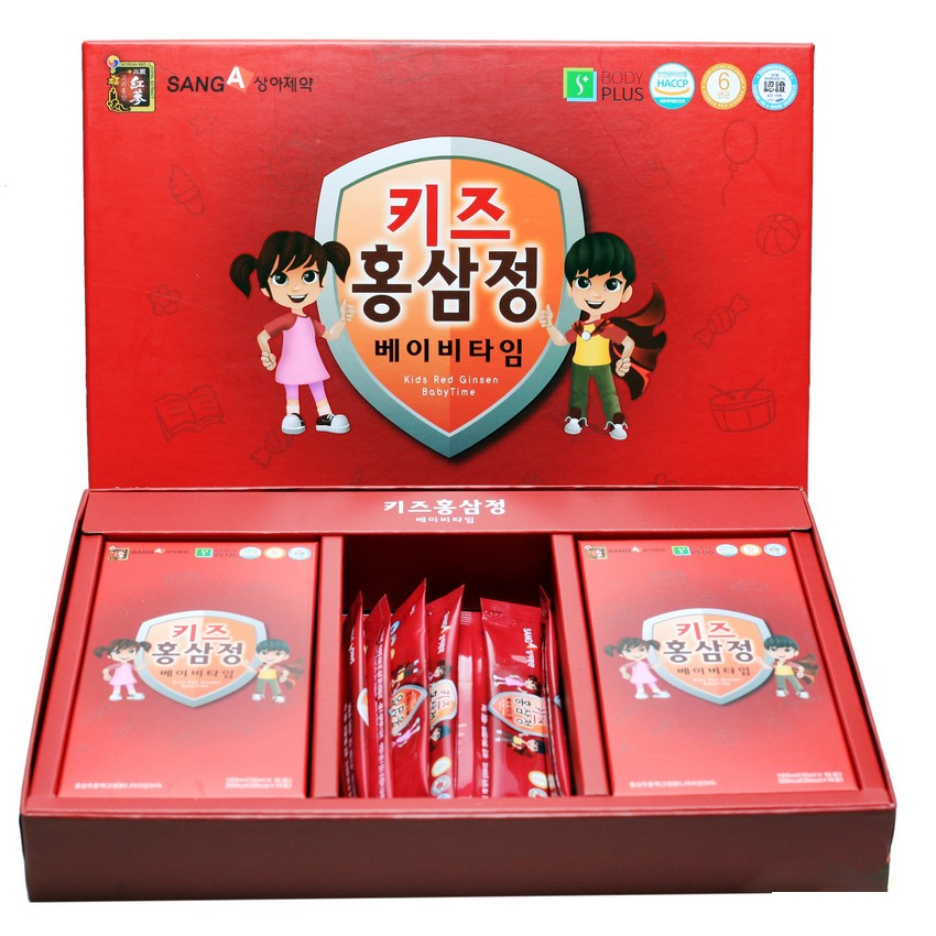 NƯỚC HỒNG SÂM BABY SANGA HÀN QUỐC (10ml x 30 gói)